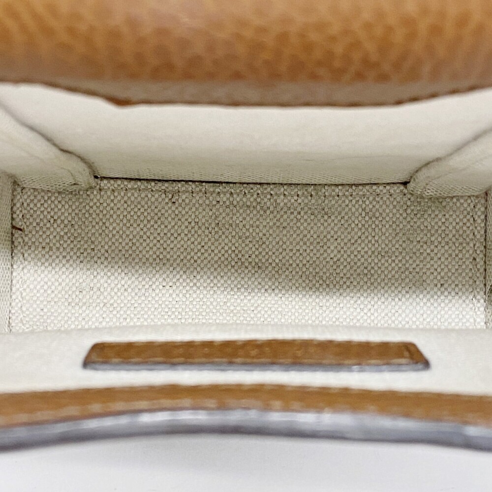 GUCCI Brown Horsebit Shoulder Bag - Picture 4 of 10